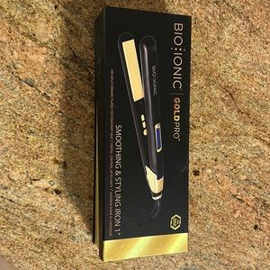 Bio Ionic GoldPro smoothing and styling iron 1”